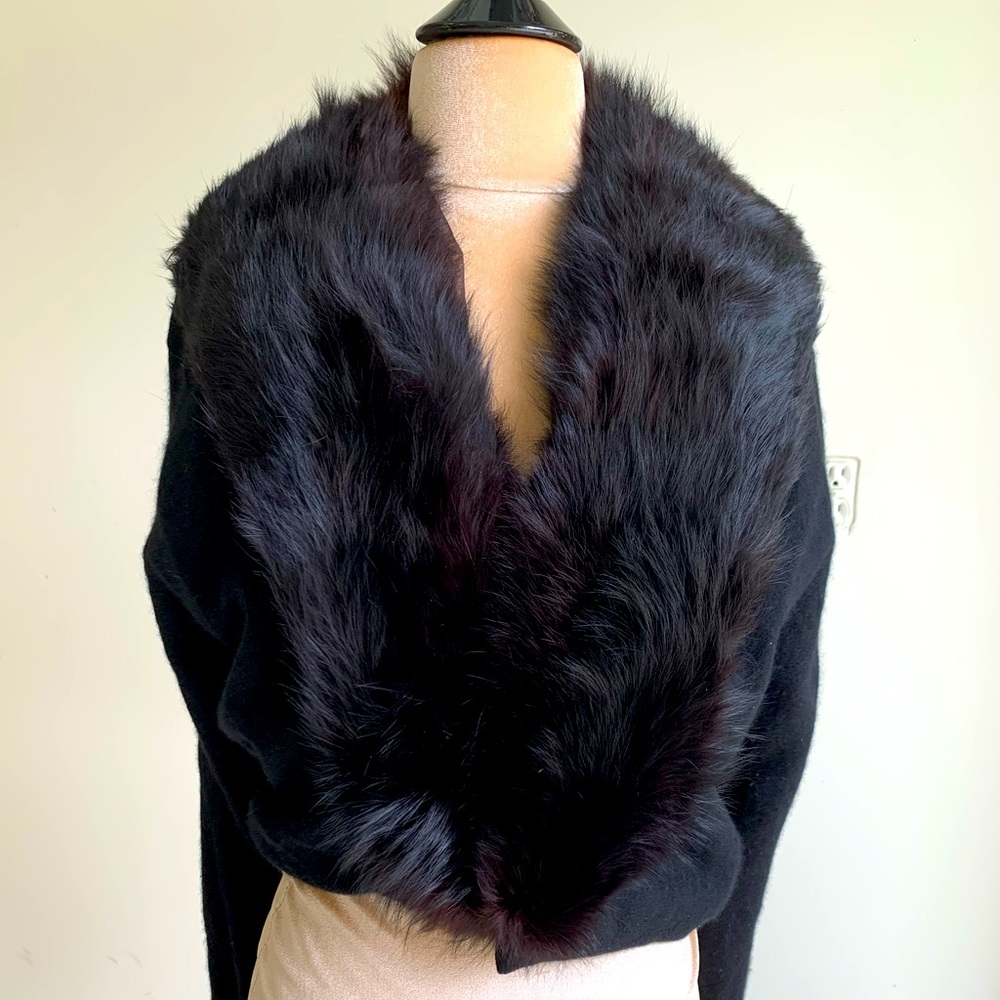 Vintage Jacques Black Wool Sweater